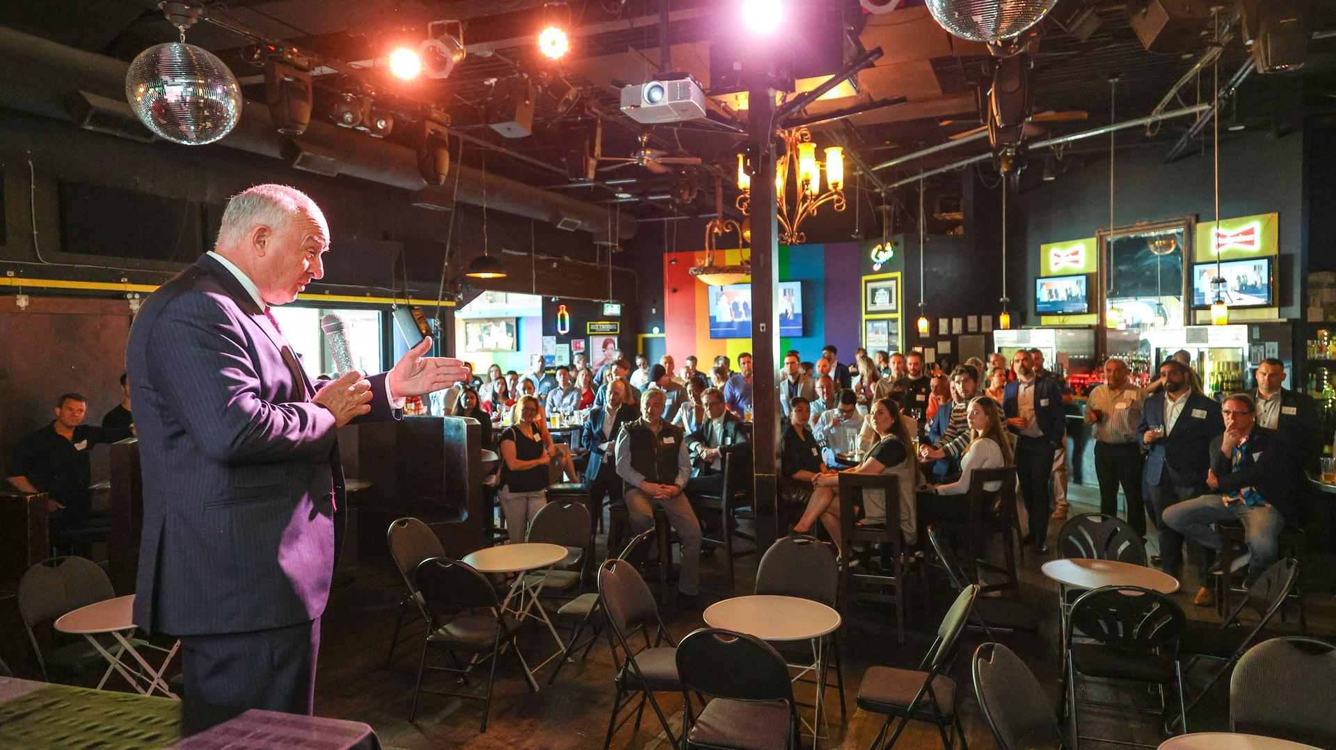 Minister Farnworth at ABLE BC's 20th Anniversary Party