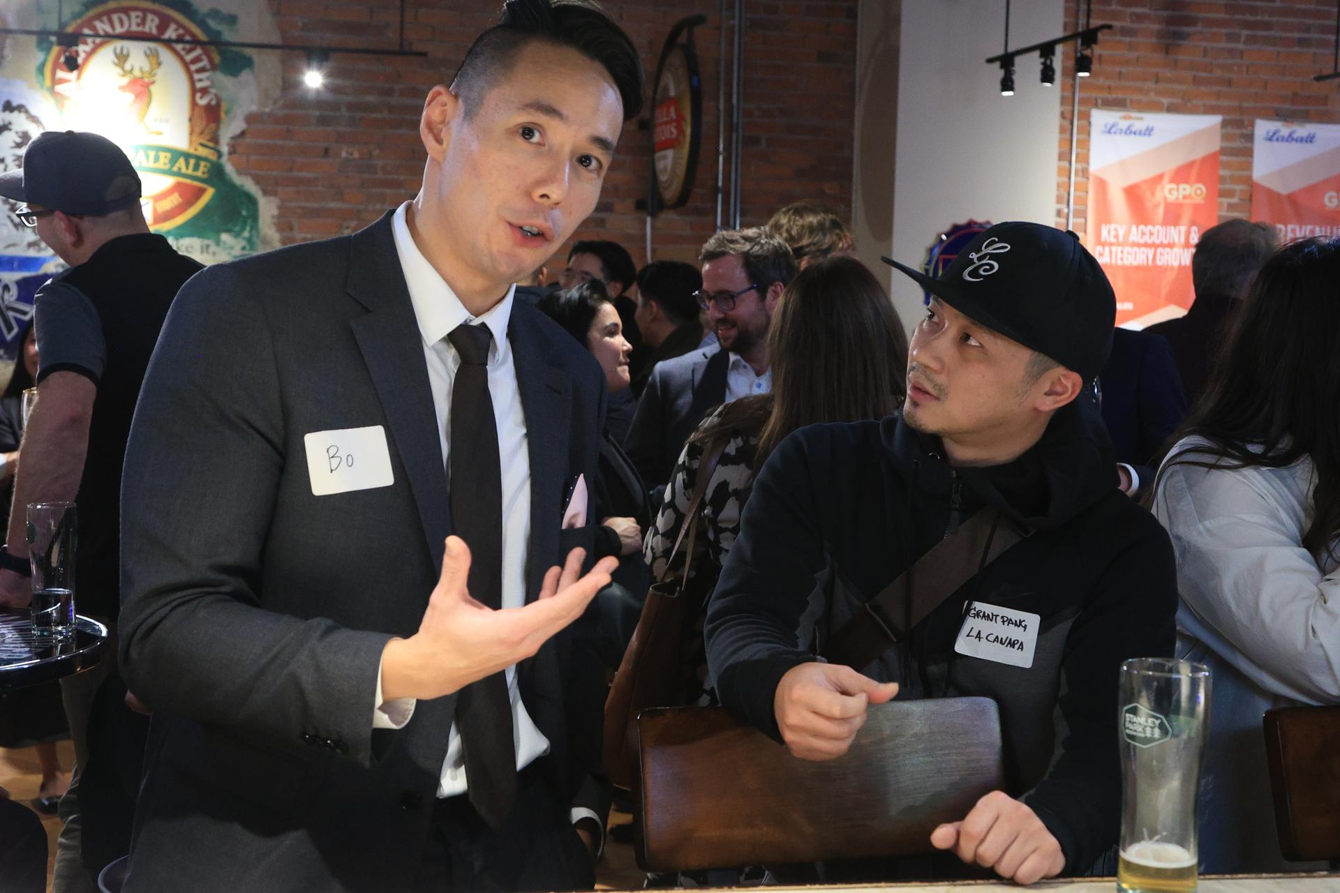 Bo Chen (ABLE BC) and members at the February 2024 industry reception