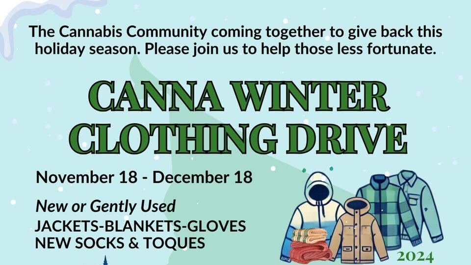 Canna Winter Clothing Drive